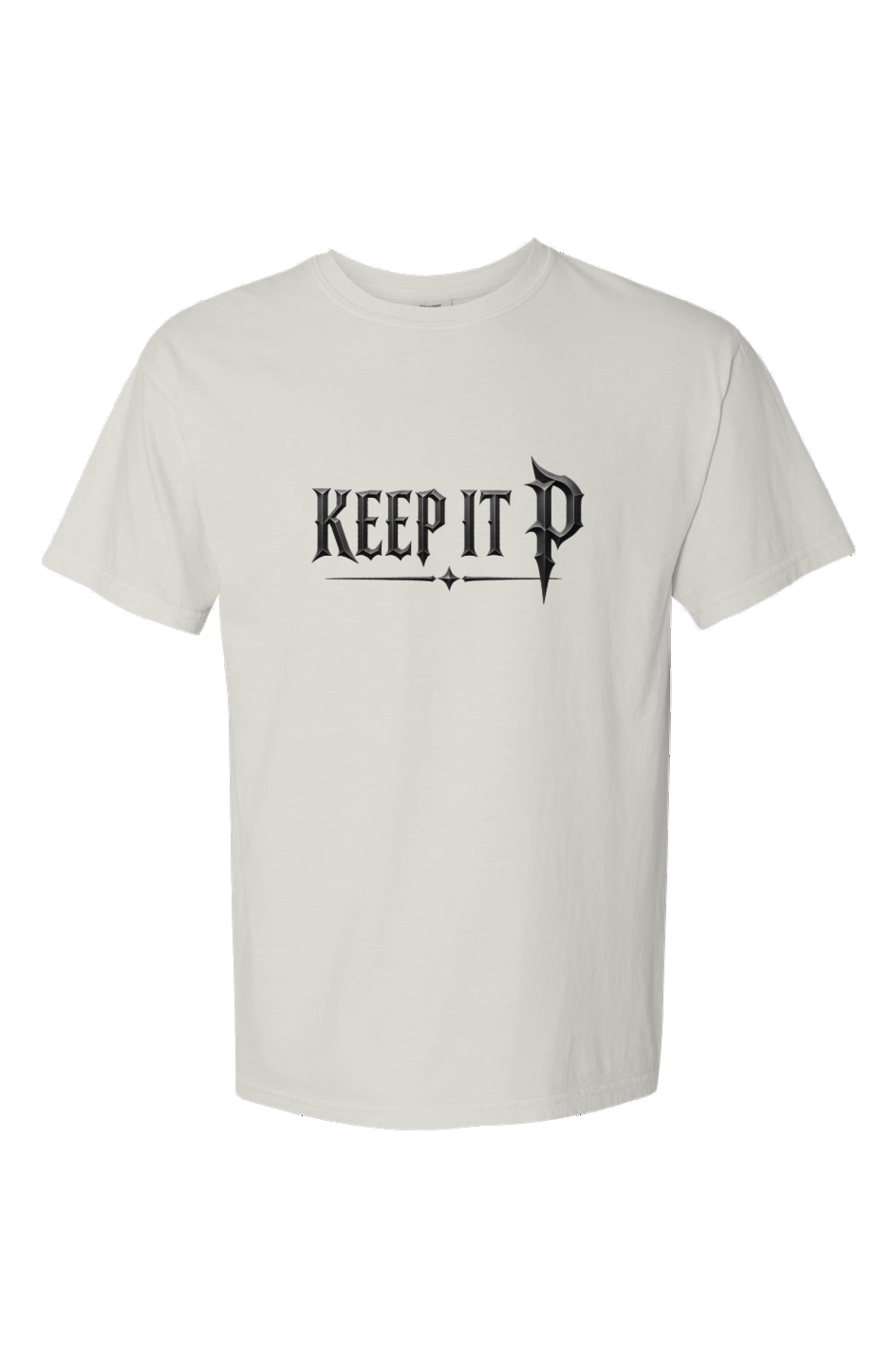 "Keep It P" HeavyWeight T Shirt Off White