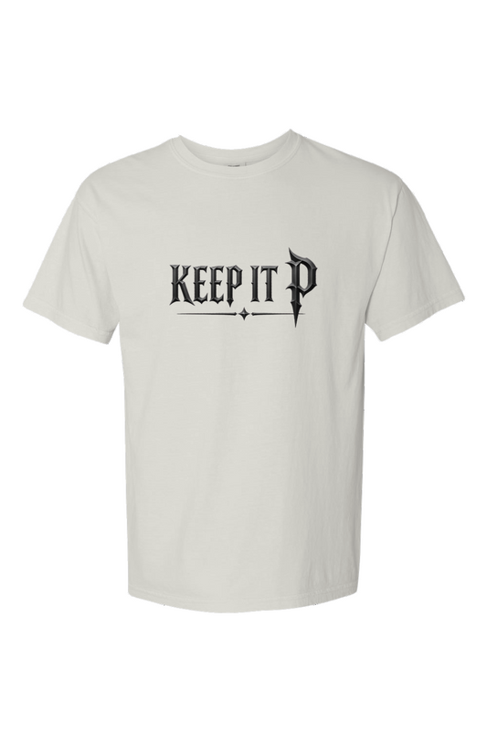 "Keep It P" HeavyWeight T Shirt Off White 