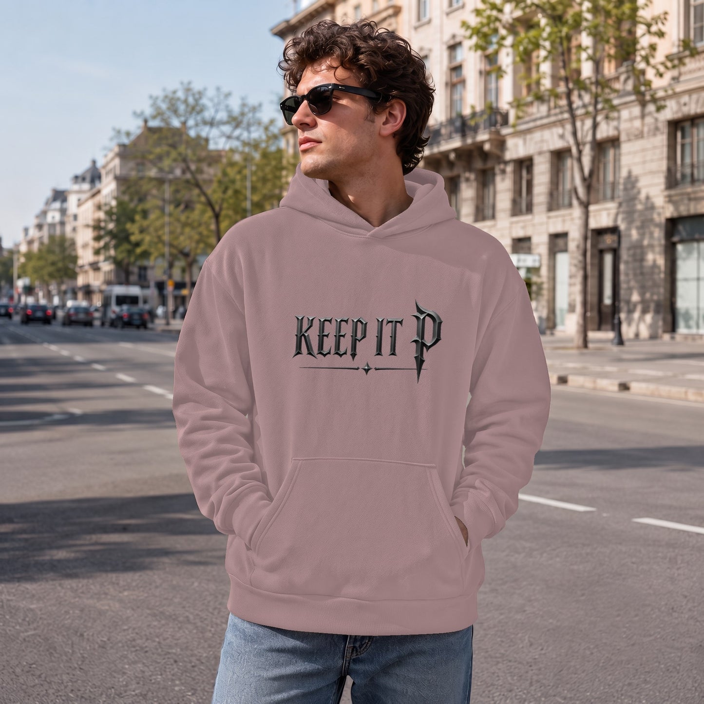  quot KEEP It P quot Pullover Hooded Sweatshirt